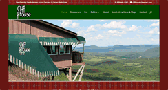 Desktop Screenshot of cliffhouseinnar.com